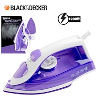 Plancha TrueGlide con golpe a vapor de Black & Decker IRBD204